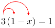 Arrow(arrow(3(1)-x))=1.png