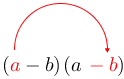 Arrow((red(a)-b)(ared(-b))).png