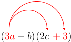 Arrow(arrow((red(3a)-b)(2c)+red(3))).png