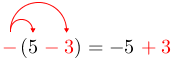 Arrow(arrow(red(-)(5)red(-3)))=-5red(+3).png