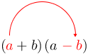 Arrow((red(a)+b)(ared(-b))).png