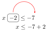 Linarrow(xovalbox(-2)leq-7xleq-7+2).png